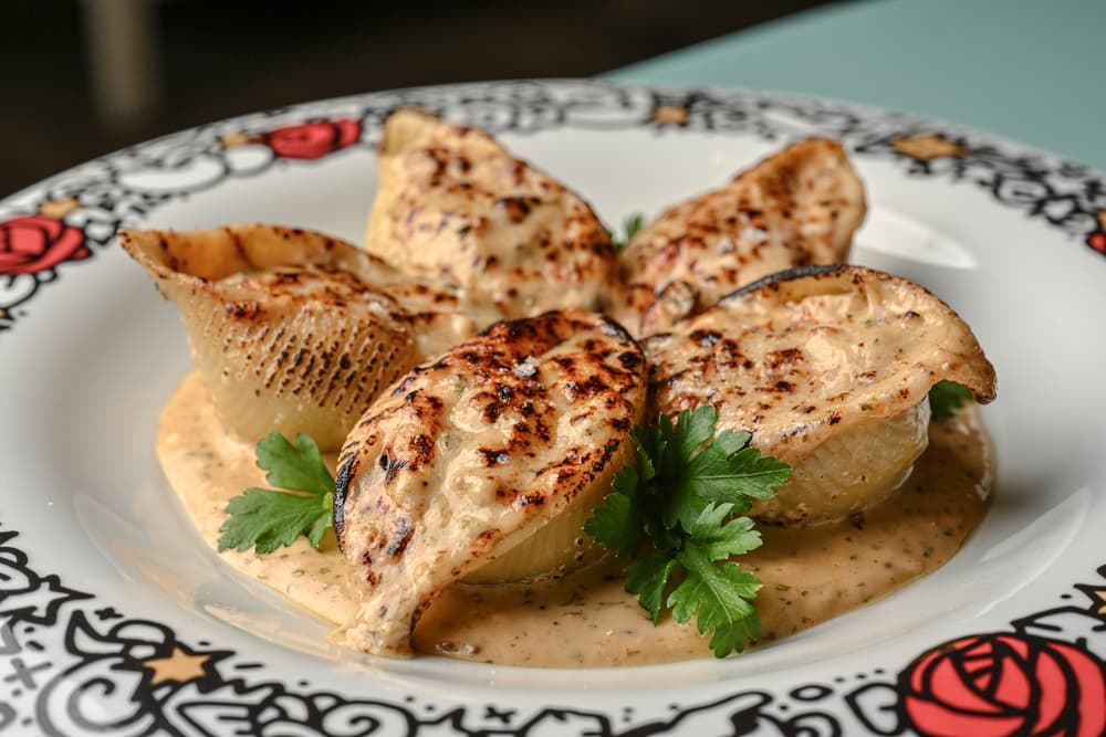 Conchiglioni alla Thermidor