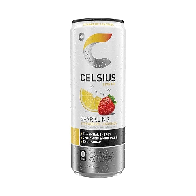 CELSIUS SPARKLING STRAWBERRY LEMONADE
