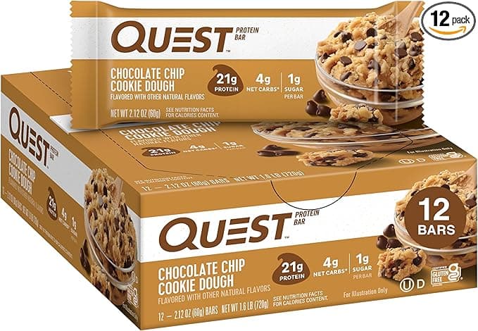 QUEST CHOCOLATE CHIPS DOUGH COOKIE PROTEIN