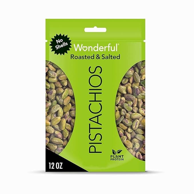 WONDERFULL PISTACHIOS ROASTED AND SALTED NUTS