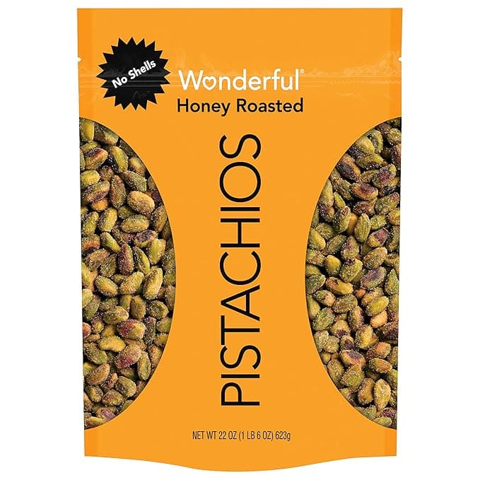 WONDERFULL PISTACHIOS HONEY ROASTED NUTS