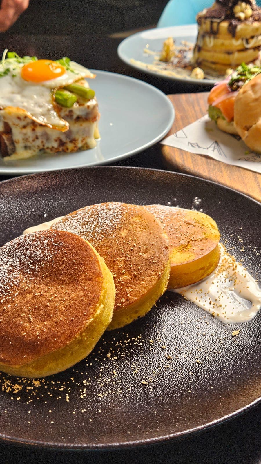 PANCAKES DE CARROT CAKE