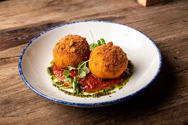 Und Arancini Di Ossobuco