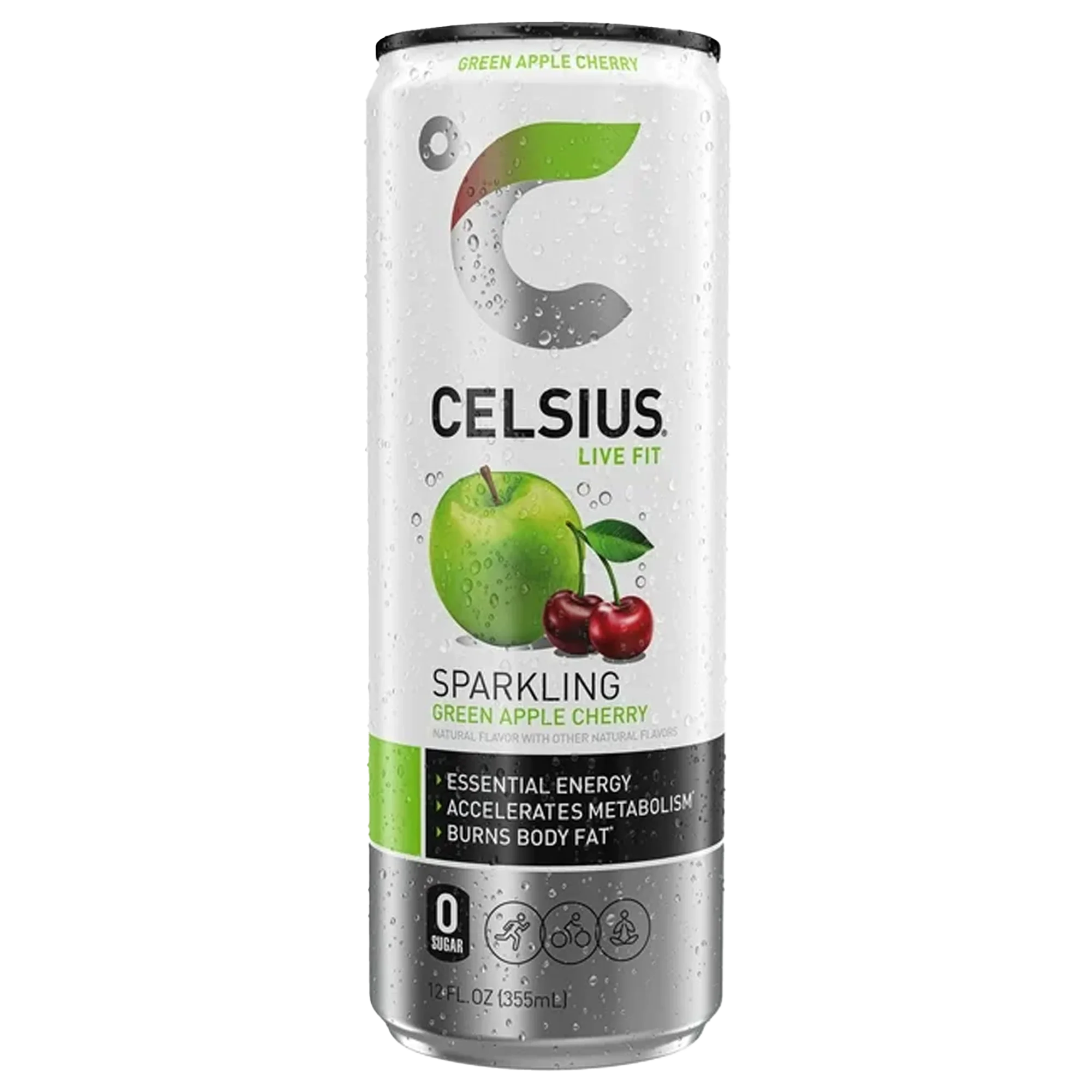 CELSIUS GREEN APPLE CHERRY