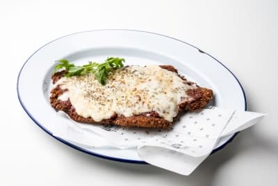 MILANESA POLLO A LA PARMIGIANA