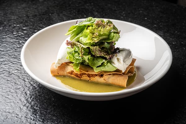 Flautas de Queso y Chorizo