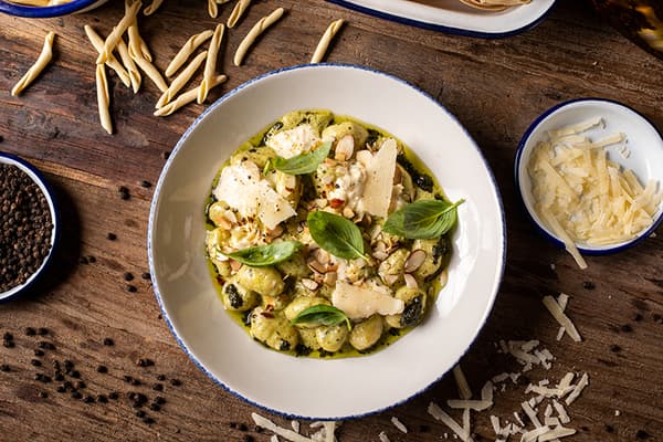 Gnocchi Al Pesto Rustico