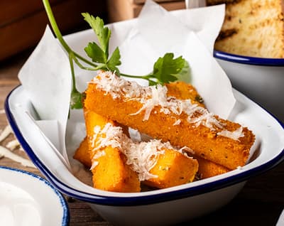Polenta Fritta Con Aioli