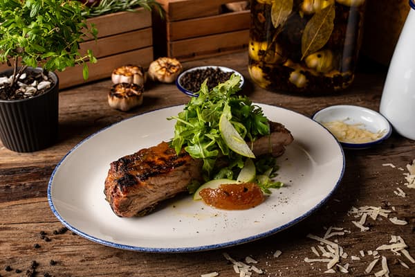 Costilla De Cerdo Rustica