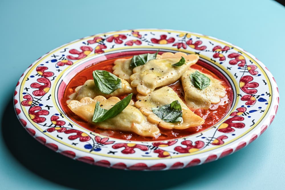 Mezzeluna de Espinaca Y Fontina