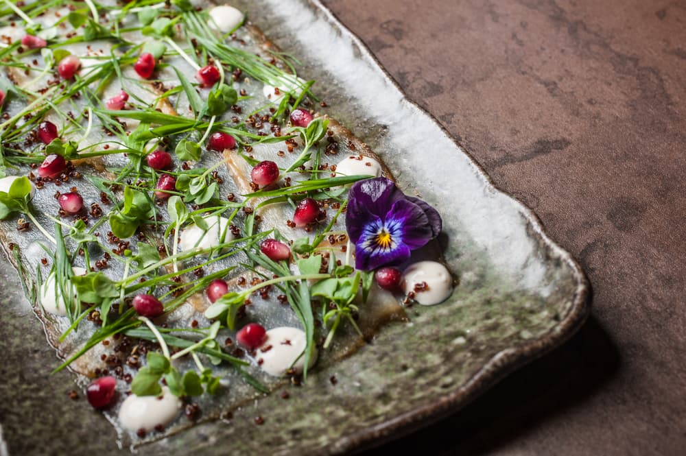 CARPACCIO DE WHITE TUNA AHUMADO