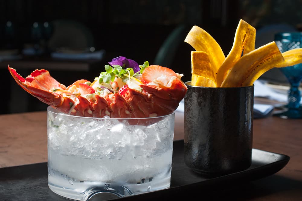 CEVICHE DE LANGOSTA